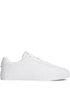Tommy Hilfiger Basket Sneakers With Perforated Details In White