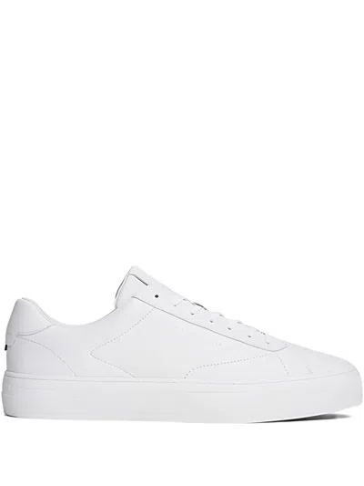 TOMMY HILFIGER LEATHER LOW-TOP SNEAKERS