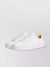 Tommy Hilfiger Leather Low-top Sneakers With Round Toe In White