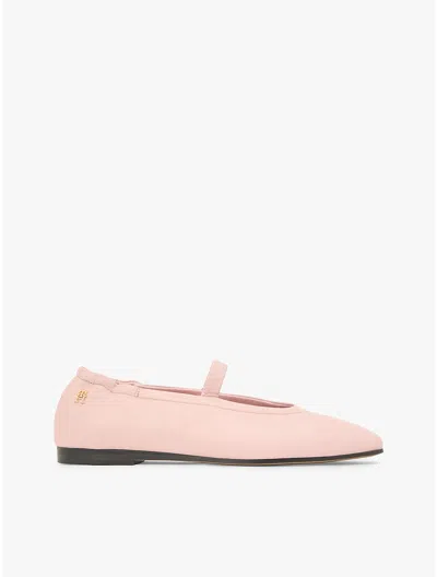Tommy Hilfiger Leather Mary Jane Ballet Flat In Multi