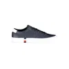 Tommy Hilfiger Blue Leather Men Sneaker In Blue
