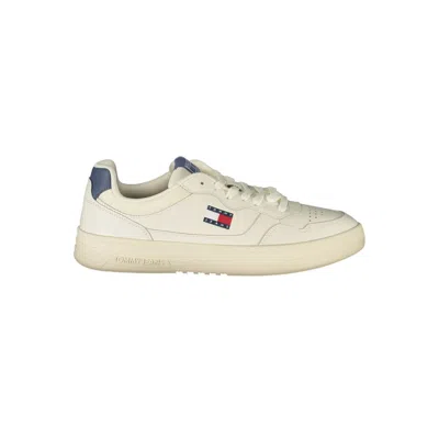 Tommy Hilfiger Leather Men Men's Sneaker In White