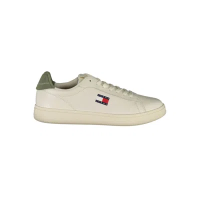 Tommy Hilfiger Leather Men Men's Sneaker In White