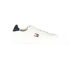 Tommy Hilfiger Leather Men Men's Sneaker In White