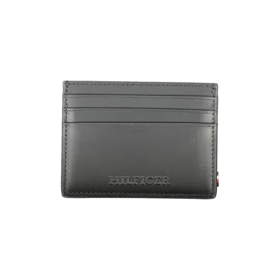 Tommy Hilfiger Leather Men's Wallet In Black