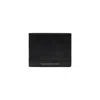 Tommy Hilfiger Black Leather Wallet In Black