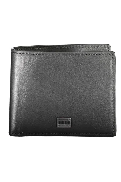 Tommy Hilfiger Leather Men's Wallet In Black