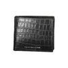 Tommy Hilfiger Black Leather Wallet In Black