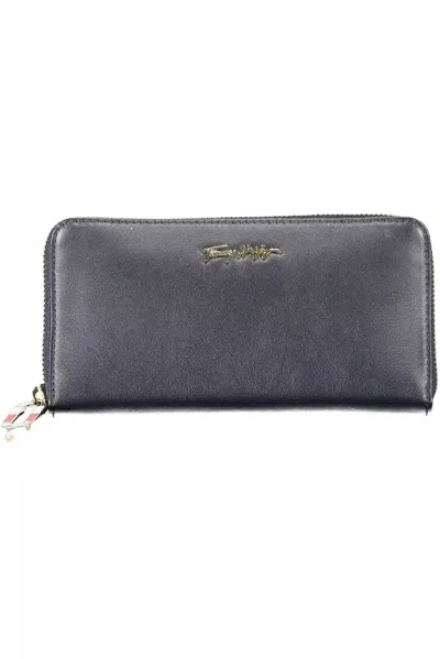 Tommy Hilfiger Leather Men's Wallet In Blue
