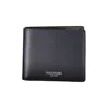 Tommy Hilfiger Elegant Blue Leather Bi-fold Wallet In Blue