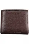Tommy Hilfiger Elegant Rfid-blocking Leather Wallet In Brown