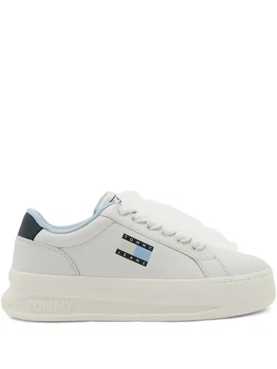 Tommy Hilfiger Leather Sneakers