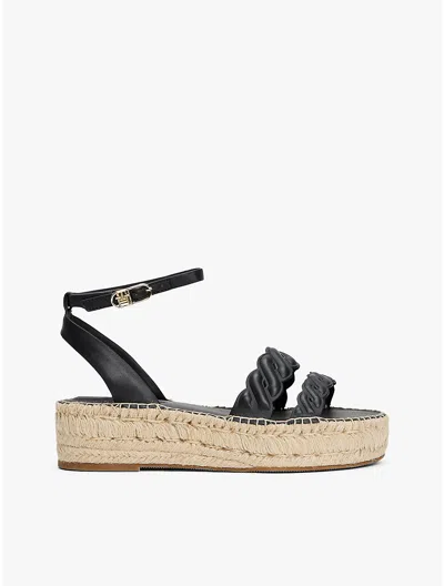 Tommy Hilfiger Leather Twist In Black