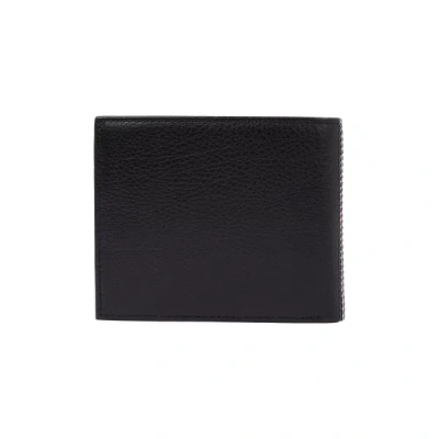 Tommy Hilfiger Leather Wallet In Black