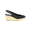 Tommy Hilfiger Iconic Elena Sling Back Wedge In Blue