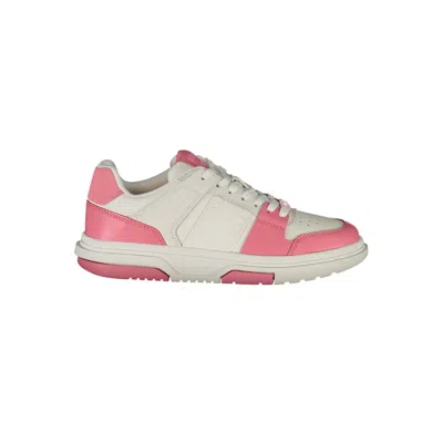 Tommy Hilfiger Leather Women Women's Sneaker In Pink