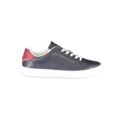 Tommy Hilfiger Leather Women Women's Sneaker In Blue