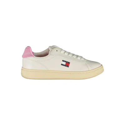 Tommy Hilfiger Leather Women Women's Sneaker In White