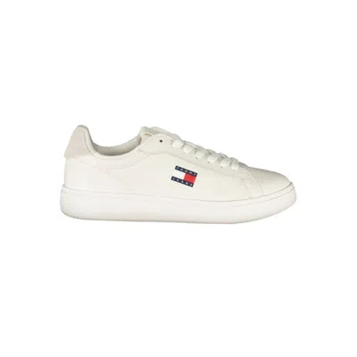 Tommy Hilfiger Leather Women Women's Sneaker In White