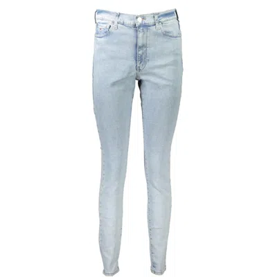 Tommy Hilfiger Light Blue Cotton Jeans & Pant