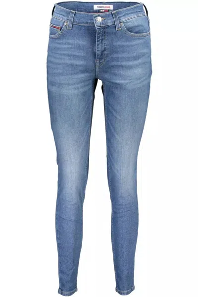 Tommy Hilfiger Light Blue Cotton Jeans & Pant