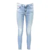 Tommy Hilfiger Blue Cotton Jeans & Women's Pant