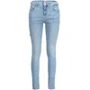 Tommy Hilfiger High Rise Ankle Jegging In Light Blue
