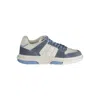 Tommy Hilfiger Light Blue Leather Women Sneaker In Multi