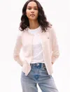 Tommy Hilfiger Lightweight Cardigan In Beige Heather