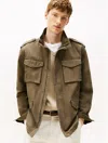 Tommy Hilfiger Lightweight Field Jacket In Brown