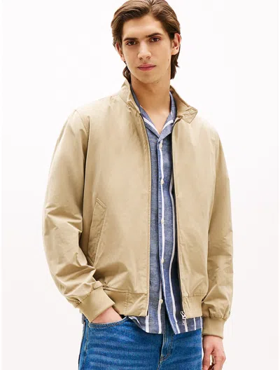 Tommy Hilfiger Lightweight Harrington Jacket In Brown