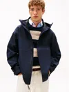 Tommy Hilfiger Lightweight Hooded Jacket In Blue