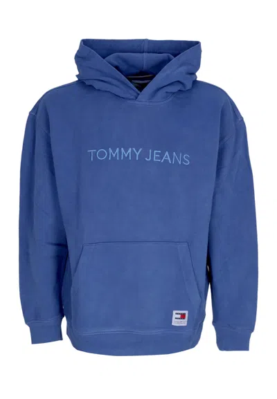 Tommy Hilfiger Lightweight Hoodie Men Classic Hoodie Bright Blue