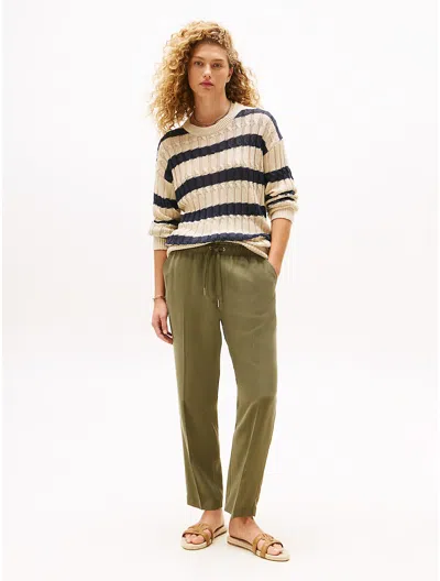 Tommy Hilfiger Lightweight Jogger Pant In Green