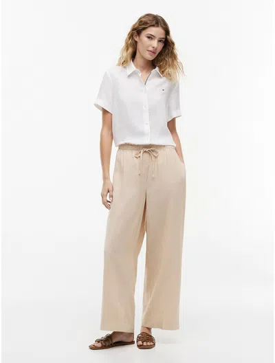 Tommy Hilfiger Lightweight Linen In Pink