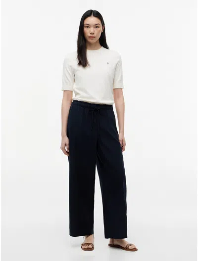 Tommy Hilfiger Lightweight Linen In Blue