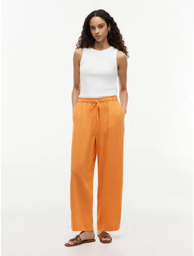 Tommy Hilfiger Lightweight Linen In Orange