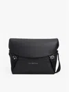 Tommy Hilfiger Lightweight Modern Messenger Bag In Black