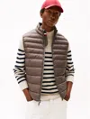 Tommy Hilfiger Lightweight Packable Vest In Brown