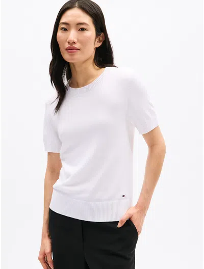 Tommy Hilfiger Lightweight Short In Ecru