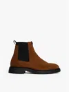 Tommy Hilfiger Lightweight Suede Chelsea Boot In Brown