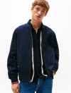 Tommy Hilfiger Lightweight Twill Bomber In Black