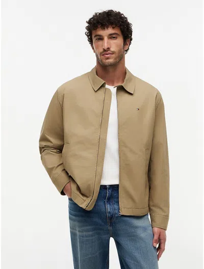 Tommy Hilfiger Water Resistant Golf Jacket In Brown