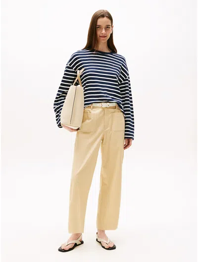 Tommy Hilfiger Linen In Brown