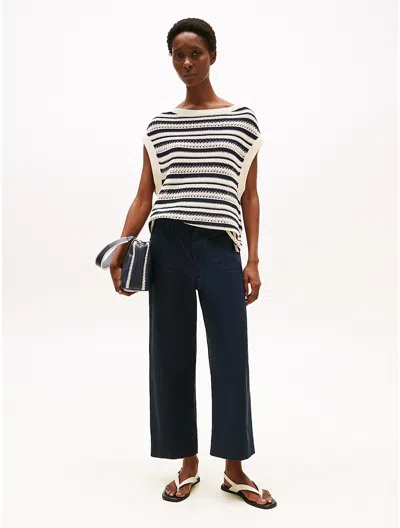 Tommy Hilfiger Linen In Blue