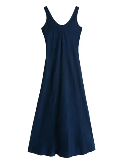 Tommy Hilfiger Linen Blend Maxi Dress