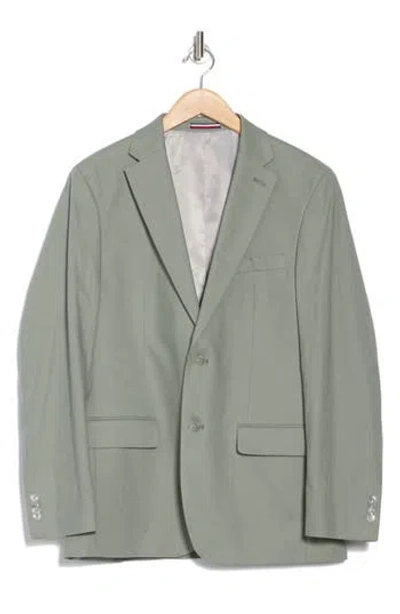 Tommy Hilfiger Linen Blend Sport Coat In Sage