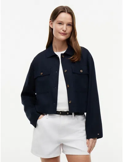 Tommy Hilfiger Linen In Blue