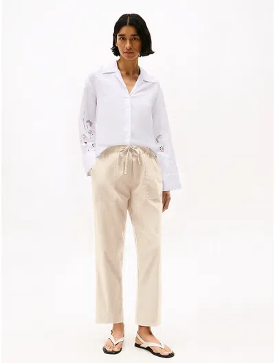 Tommy Hilfiger Linen In Classic Beige