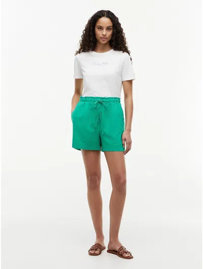 Tommy Hilfiger Linen In Green